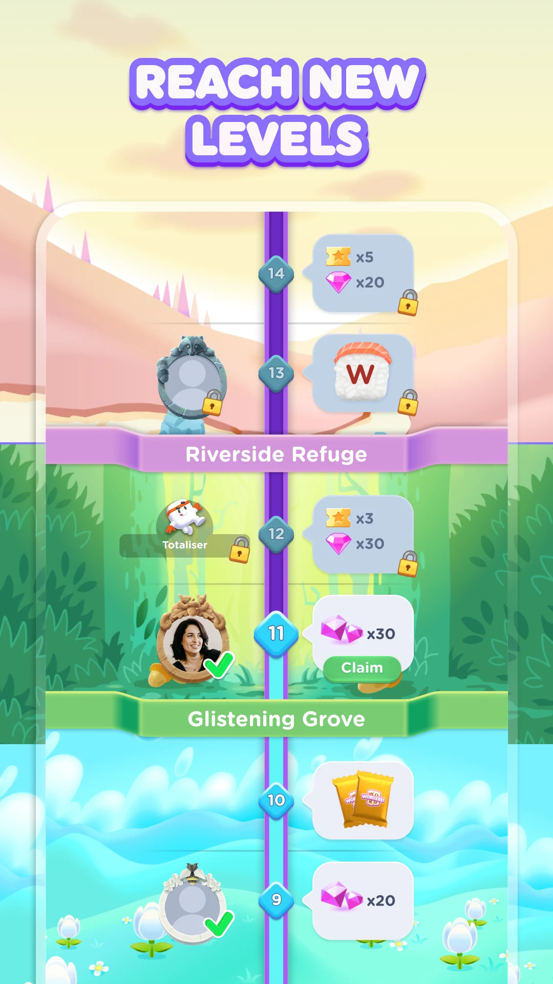 Wordzee! - Puzzle Word Game screenshot